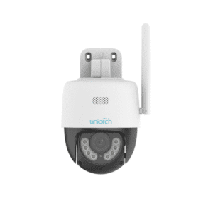 מצלמת אבטחה חיצונית לבית  UHO‑P1A‑M3F4D מצלמת IP מתקדמת עם סיבוב (Pan‑Tilt), Wi‑Fi ותכונות בינה מלאכותית