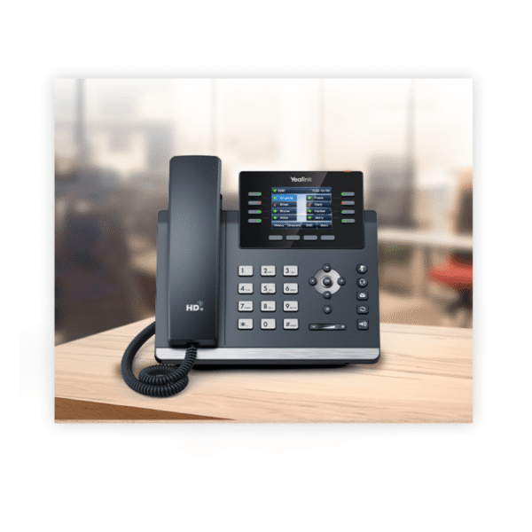 ⁦טלפון IP שולחני למשרד יילינק Yealink SIP-T44U⁩ – תמונה ⁦2⁩