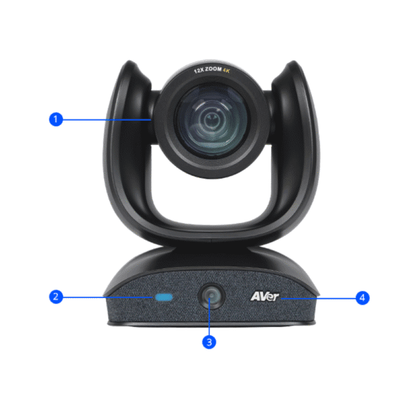⁦מצלמת PTZ AVer CAM570⁩ – תמונה ⁦2⁩