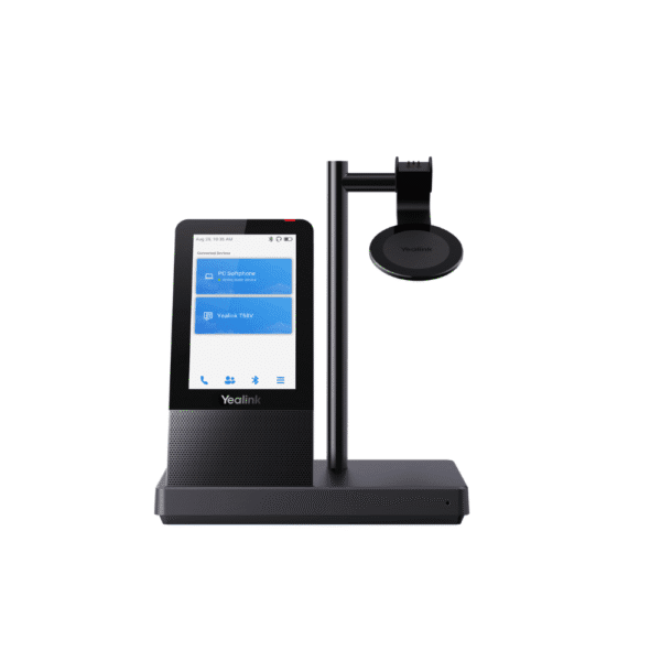 ⁦Yealink WH66-M תחנת עבודה אלחוטית מתקדמת עם אוזן אחת – לניהול תקשורת מושלם⁩ – תמונה ⁦2⁩