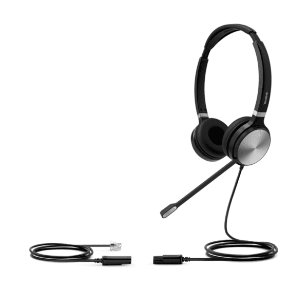 ⁦מערכת ראש שתי אוזניים Yealink YHS36B⁩ – תמונה ⁦2⁩