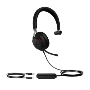 Yealink UH38 Mono – אוזניית USB לשיחות באיכות שמע מרשימה