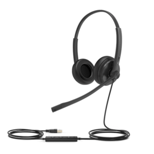 אוזניות USB שתי אוזניים YEALINK UH34 Lite B