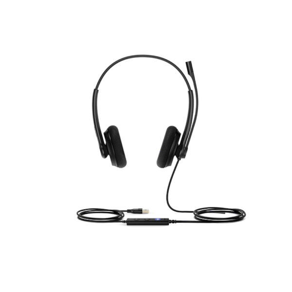 ⁦אוזניות ‏USB שתי אוזניים Yealink UH34⁩ – תמונה ⁦3⁩