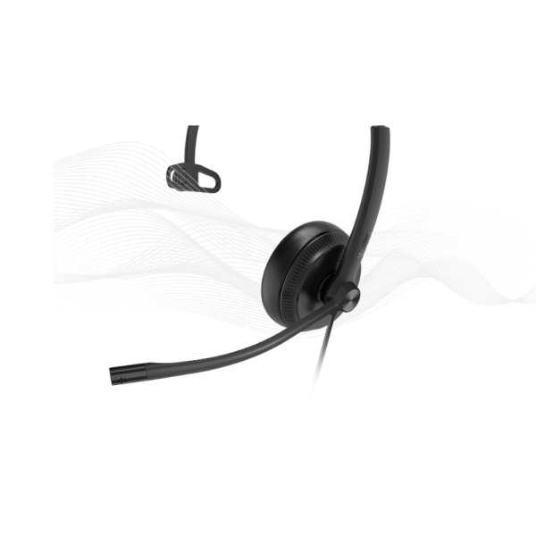 ⁦אוזניות ‏חוטיות אוזן אחת Yealink UH34⁩ – תמונה ⁦2⁩