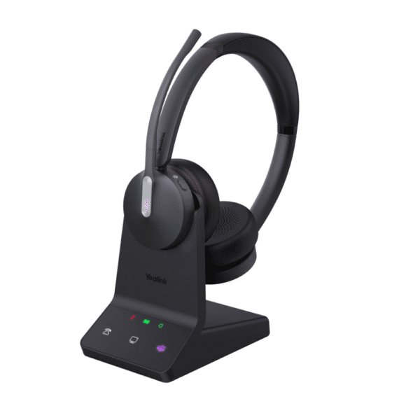 Yealink WH64 DUAL – אוזניות אלחוטיות מקצועיות DECT + Bluetooth | איכות שיחה ללא רעשים