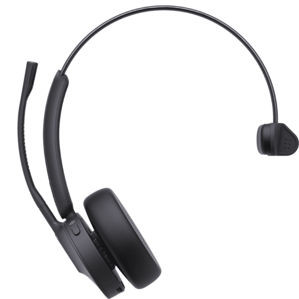 ⁦Yealink WH64 MONO – אוזניה אלחוטית מקצועית DECT + Bluetooth | איכות שיחה גבוהה ואפקטיבית⁩ – תמונה ⁦3⁩