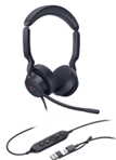 אוזניות USB שתי אוזניים מבית  Yealink UH44 dual