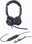 אוזניות USB שתי אוזניים מבית  Yealink UH46 dual