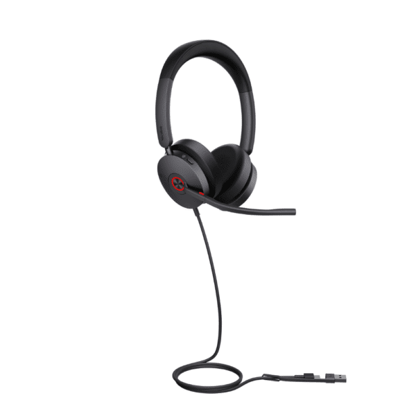 ⁦אוזניות USB שתי אוזניים מבית  Yealink UH48 dual⁩ – תמונה ⁦2⁩